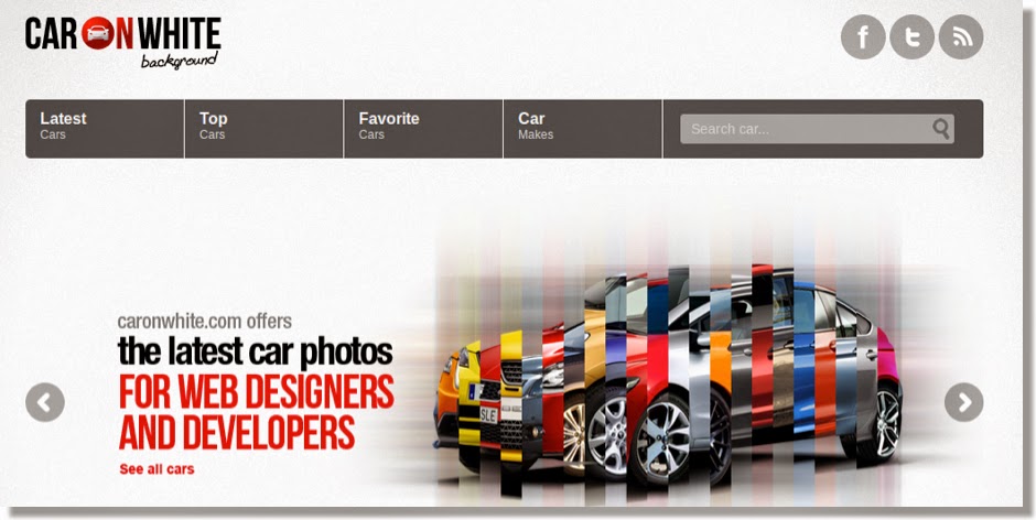 Car On White Wordpress Design