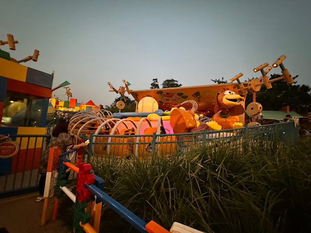 Hong Kong Disneyland Toy Story Park ride