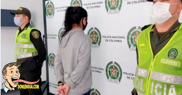 Venezolana detenida en Colombia por quemar con soda cáustica a una niña de 14 años