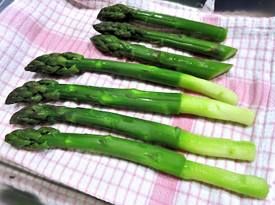 asperges vertes, Landes