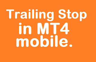 Trailing Stop in MT4 Mobile for Enhanced Trading Control