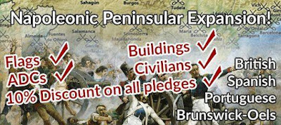 Peninsular Napoleonics Not-Kickstarter, Finishes Sunday from Pendraken Miniatures