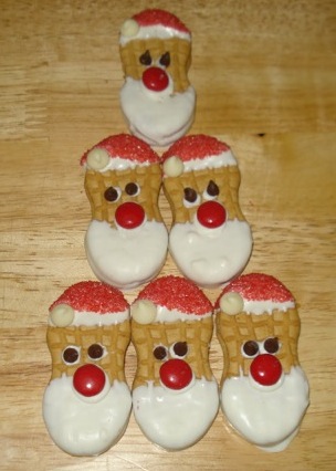 Santa cookies