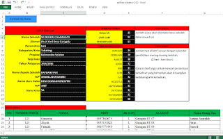 Input Data Dasar Absensi