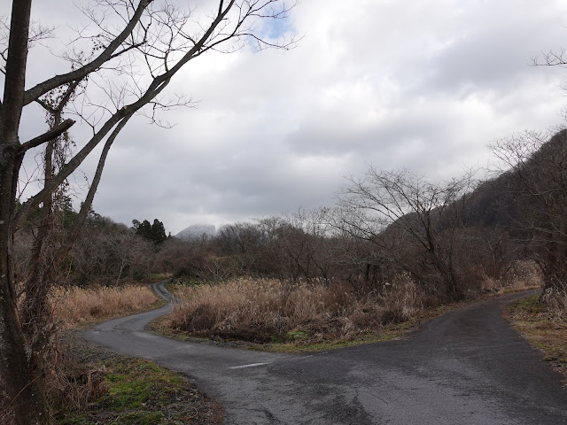 日光小学校奥の山道からの眺望