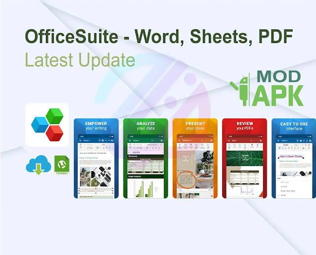 OfficeSuite – Word, Sheets, PDF v13.12.48620 Latest Update