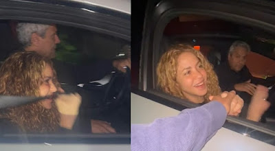 Ahora. Shakira rumbo a Monterrey desde Punta del Este. #Shakira #FarandulaShow 