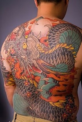 Tattoo Naga Jepang