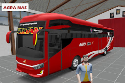 Livery Agramas Sultan Panorama Bus | ES Bus Simulator Indonesia