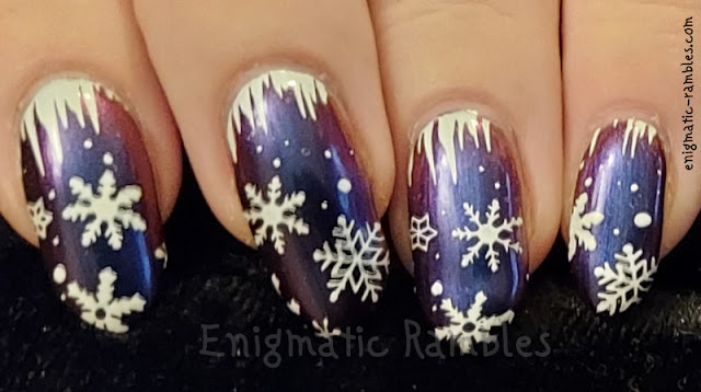 Snowflake Nails