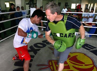 pacquiao training in baguio