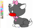 Game Cute Kitty - Tô màu cho tranh