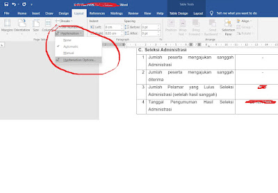 Cara Menghapus Tanda Hubung Otomatis di Microsoft Word