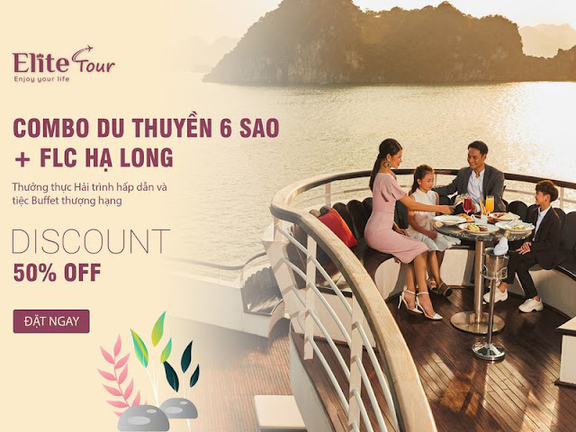 Combo nghỉ dưỡng FLC Hạ Long + Du thuyền Ambassador Day Cruise 5 sao giá sốc