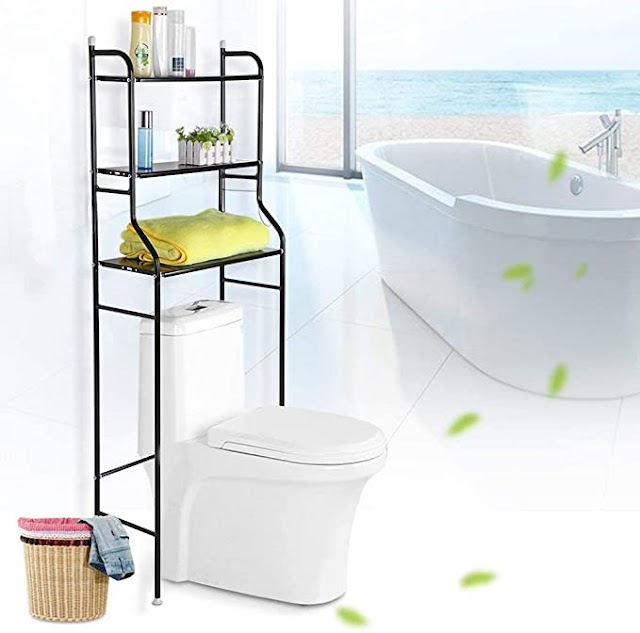 Bathroom Toilet Shelf Organizer Buy on Amazon and Aliexpress