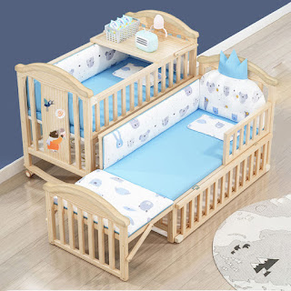 Baby Wooden Cot