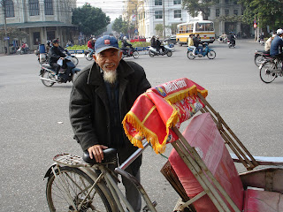 I gave an old timer the rickshaw workout of his life...