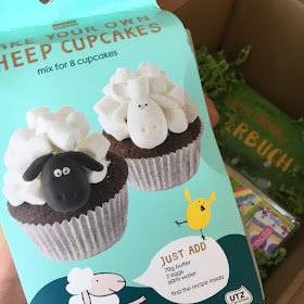 Schaf-Cupcakes mit Marshmallows