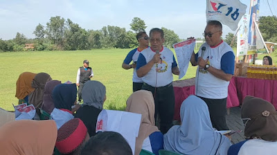 Jelang Pelaksanaan Pemilu, Caleg Anang Iskandar Ingatkan Warga Gunakan Hak Suaranya Coblos Perindo