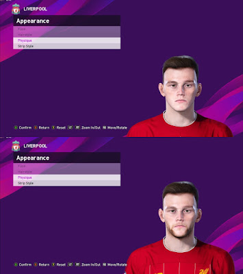 PES 2020 Faces Andrew Robertson by Davidjm08