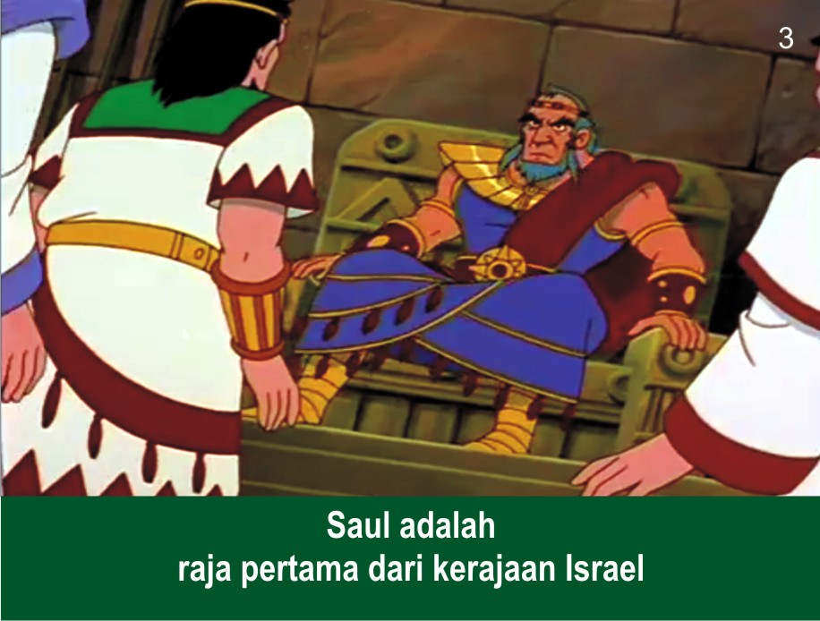 Komik Alkitab Anak: Raja Saul dan Prajurit Daud