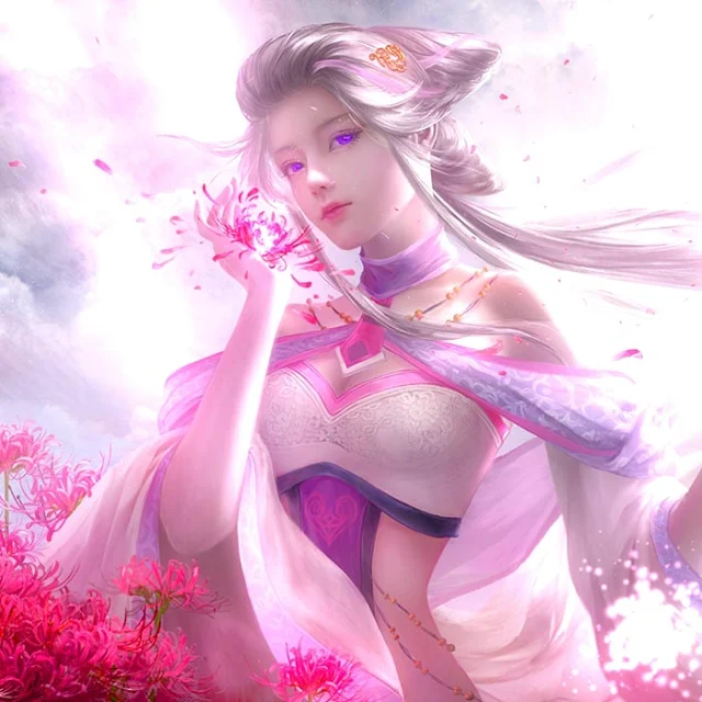 Rose is Floating (With Red Zhao Wish) Wallpaper Engine