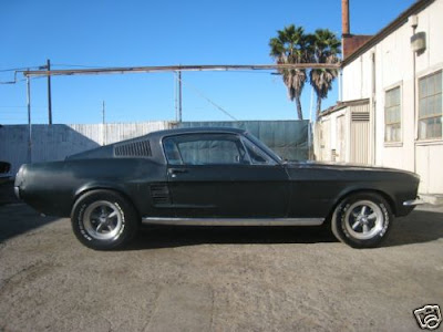 1967 Mustang Fastback A Code V8 FACTORY 4spd BLUE PLATE Mileage