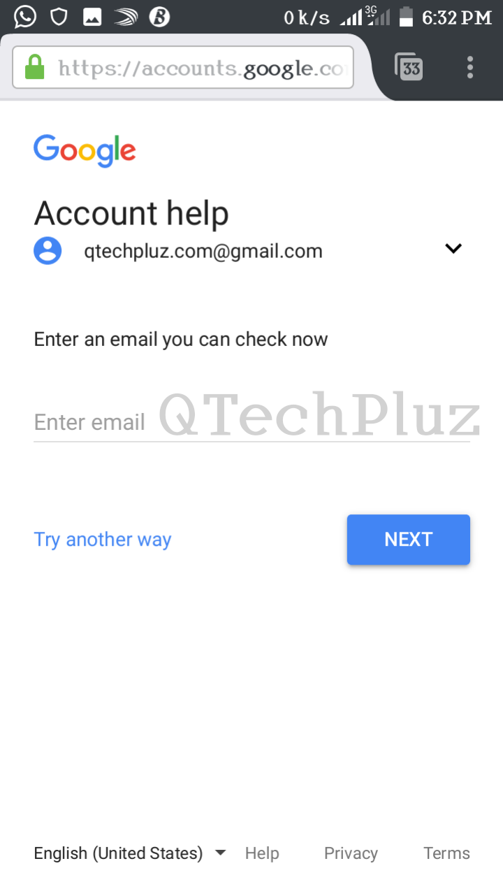 Recover Gmail Account 7