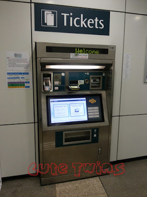 vending machine Tiket MRT Singapura