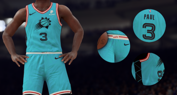 Phoenix Suns 22-23' City Jerseys By Cheesyy | NBA 2K22 