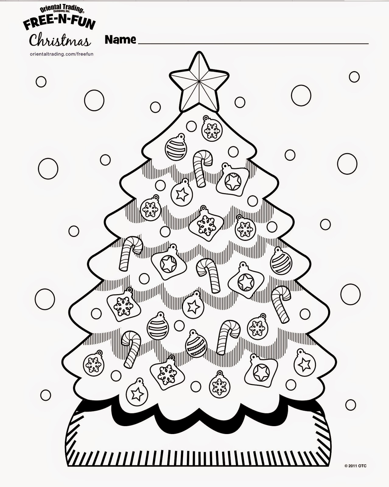Coloring Sheets from FREE N FUN Christmas