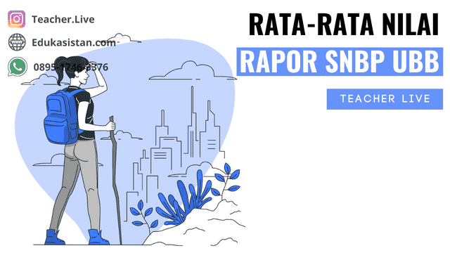 Rata-Rata Nilai Rapor SNBP UBB