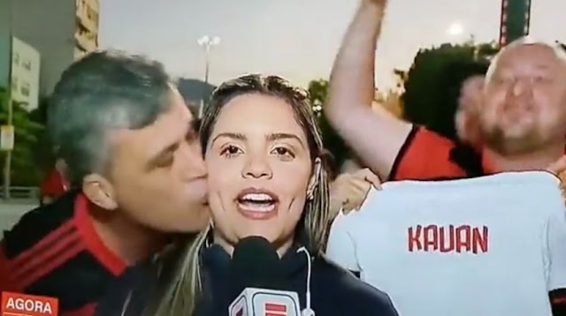 Repórter da ESPN sofre assédio durante cobertura no Maracanã
