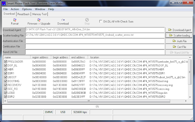 MTK Android Flashtool