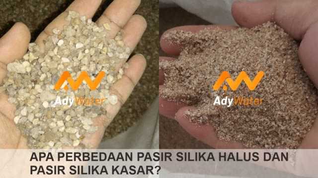 perbedaan pasir silika halus dan pasir silika kasar