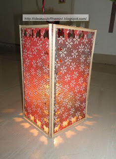 Craft Ideas Diwali Lanterns on Ideas Out Of The Mist  Tutorial   Diwali   Xmas Folding Paper Lanterns