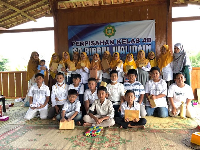 Perpisahan kelas 4B 2022