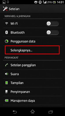 Cara Mengubah Sinyal Edge Menjadi 3G HSDPA di Android