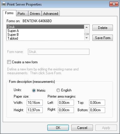Dmi 2015: cara setting printer untuk mencetak continous form