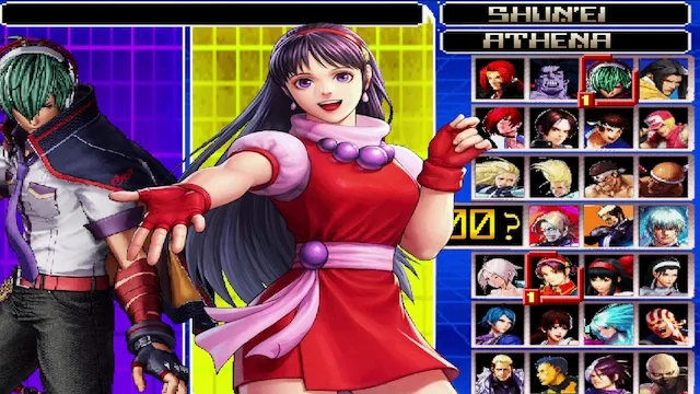 The King Of fighters 2002 characters