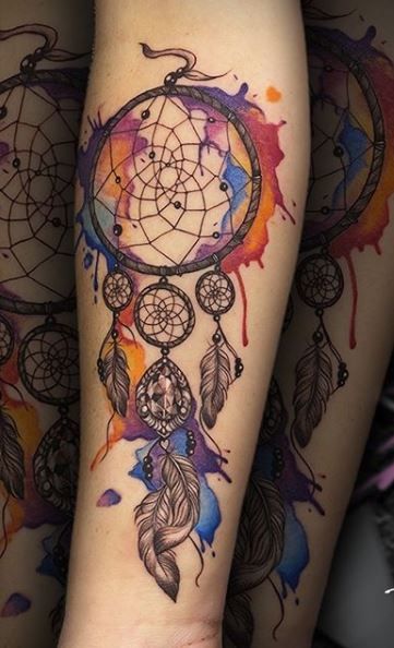 Dreamcatcher-tattoo