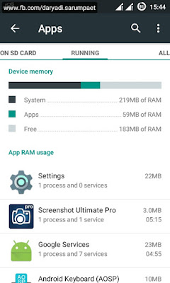 cyanogenmod 12.1 unofficial custom rom samsung galaxy v sm-g313hz ram running apps screenshot