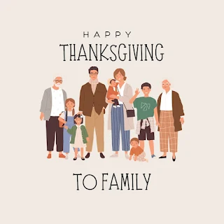 Image of thanksgiving instagram quote for family