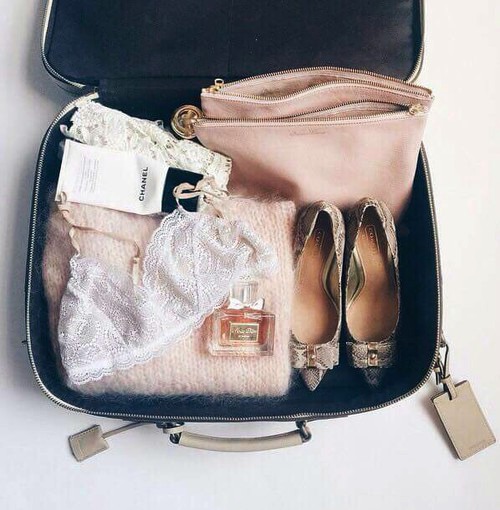 Pink Cute Suitcase Fashionable