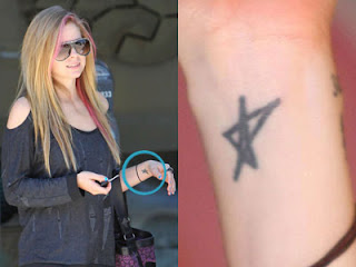 Avril Lavigne Tattoo Designs