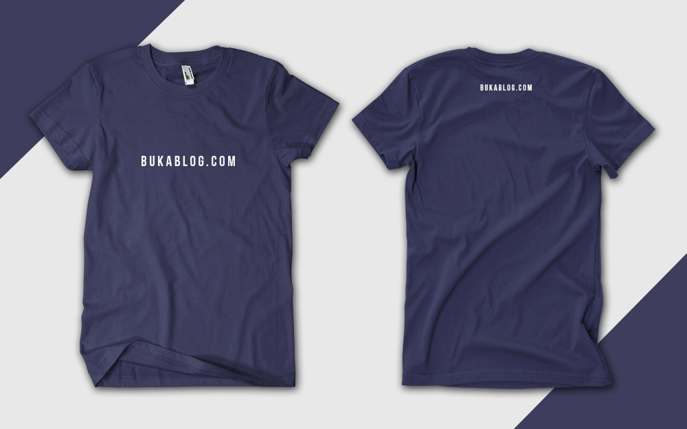 Download Mockup Baju Kaos GRATIS Depan Belakang PSD T 