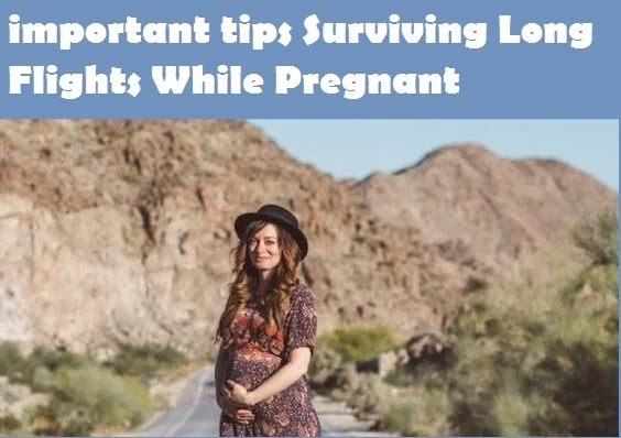 important tips Surviving Long Flights While Pregnant