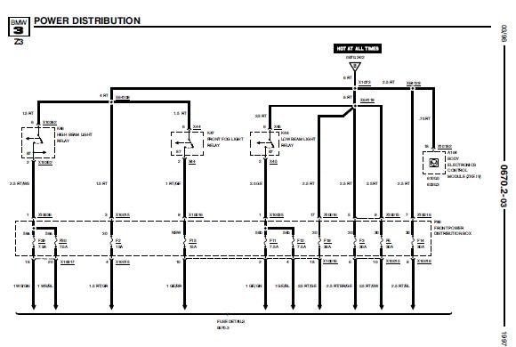 repair-manuals: BMW Z3 1997 Electrical Repair