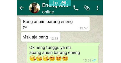 Chat Kocak Ojek Online dengan Penumpang Ini Bikin Gagal Ngeres