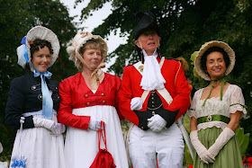 The Jane Austen Festival Promenade - in Parade Gardens